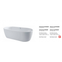 TOTO Enameled Cast Iron Free Standing Bathtub